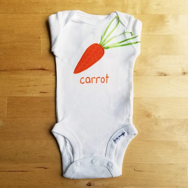 carrot bodysuit
