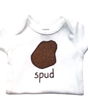 spud hand embroidered bodysuit