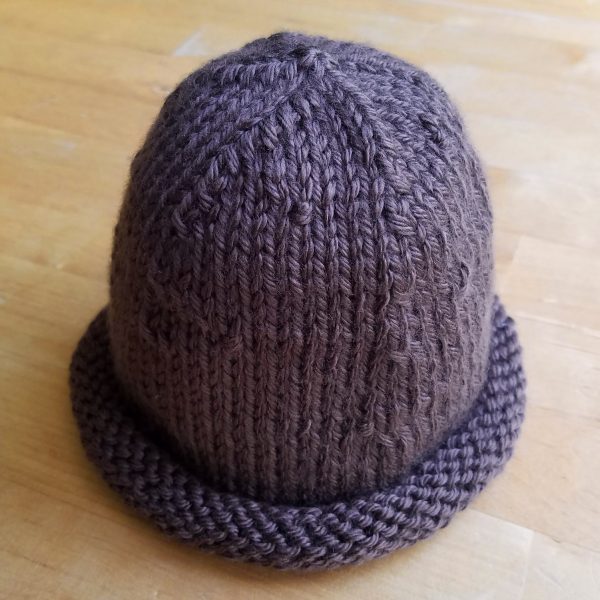 spud hand knit hat
