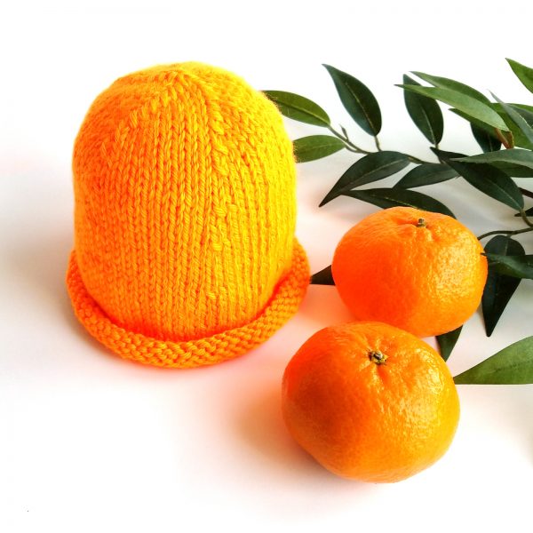tangerine hat