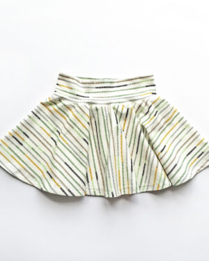 harley skirt needlepoint stripe