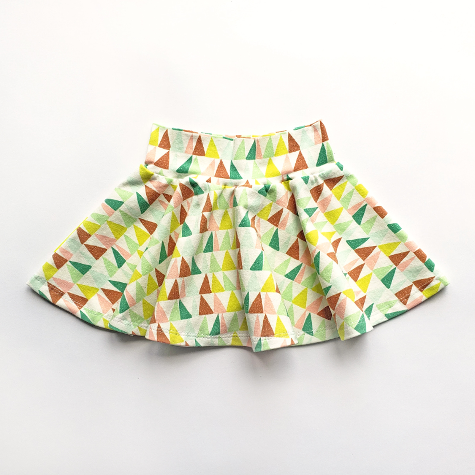 Harley Skirt – Geometric Triangle | KID things by Monika Briggs
