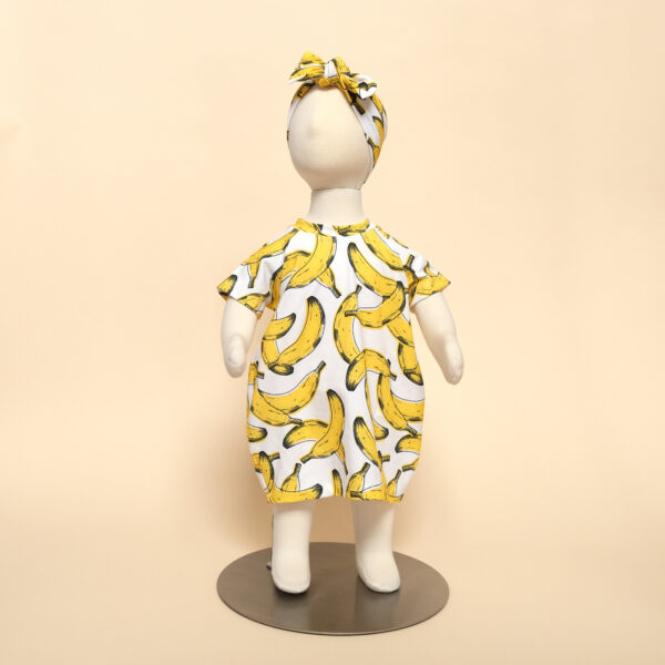 zora dress on mannequin - bananas