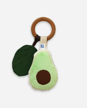 avocado sensory toy - front