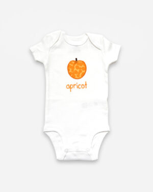apricot hand embroidered bodysuit