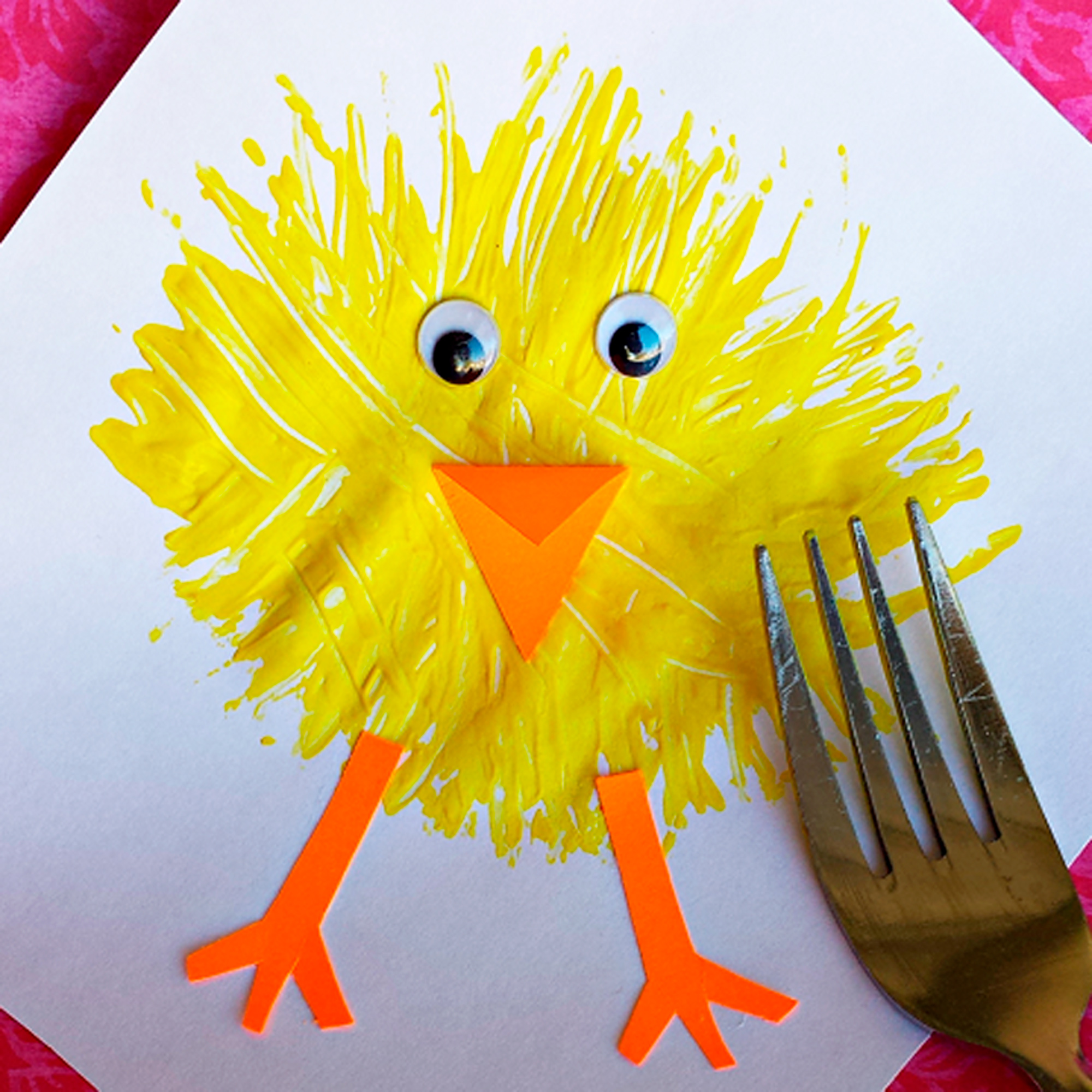 Fork Chick Craft from Crafty Morning