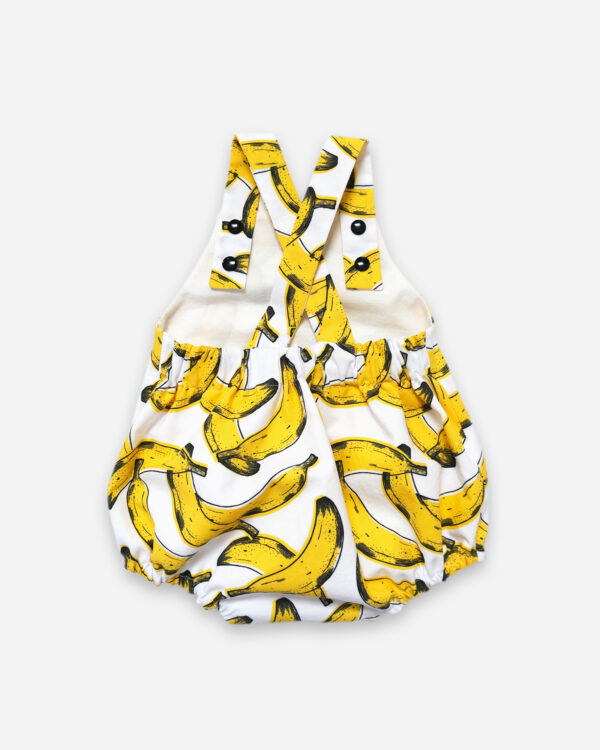 logan romper - bananas - back