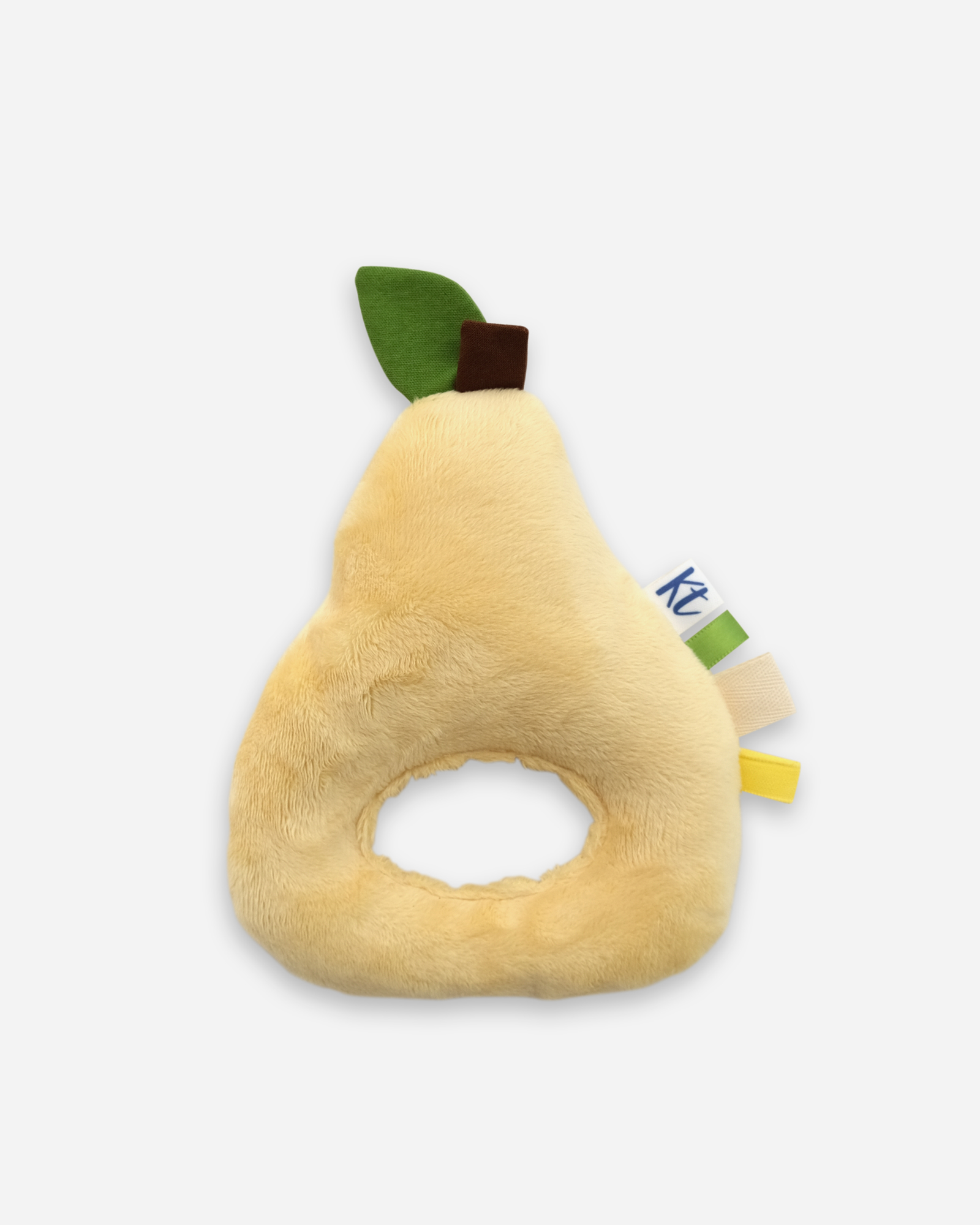 pear baby rattle