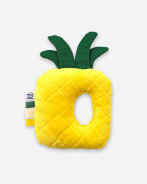 pineapple baby rattle