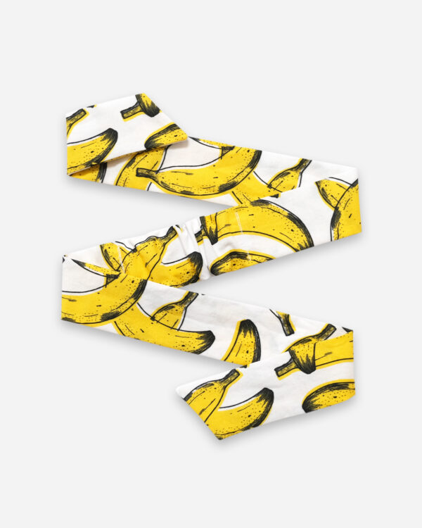 simona big bow headband - banana