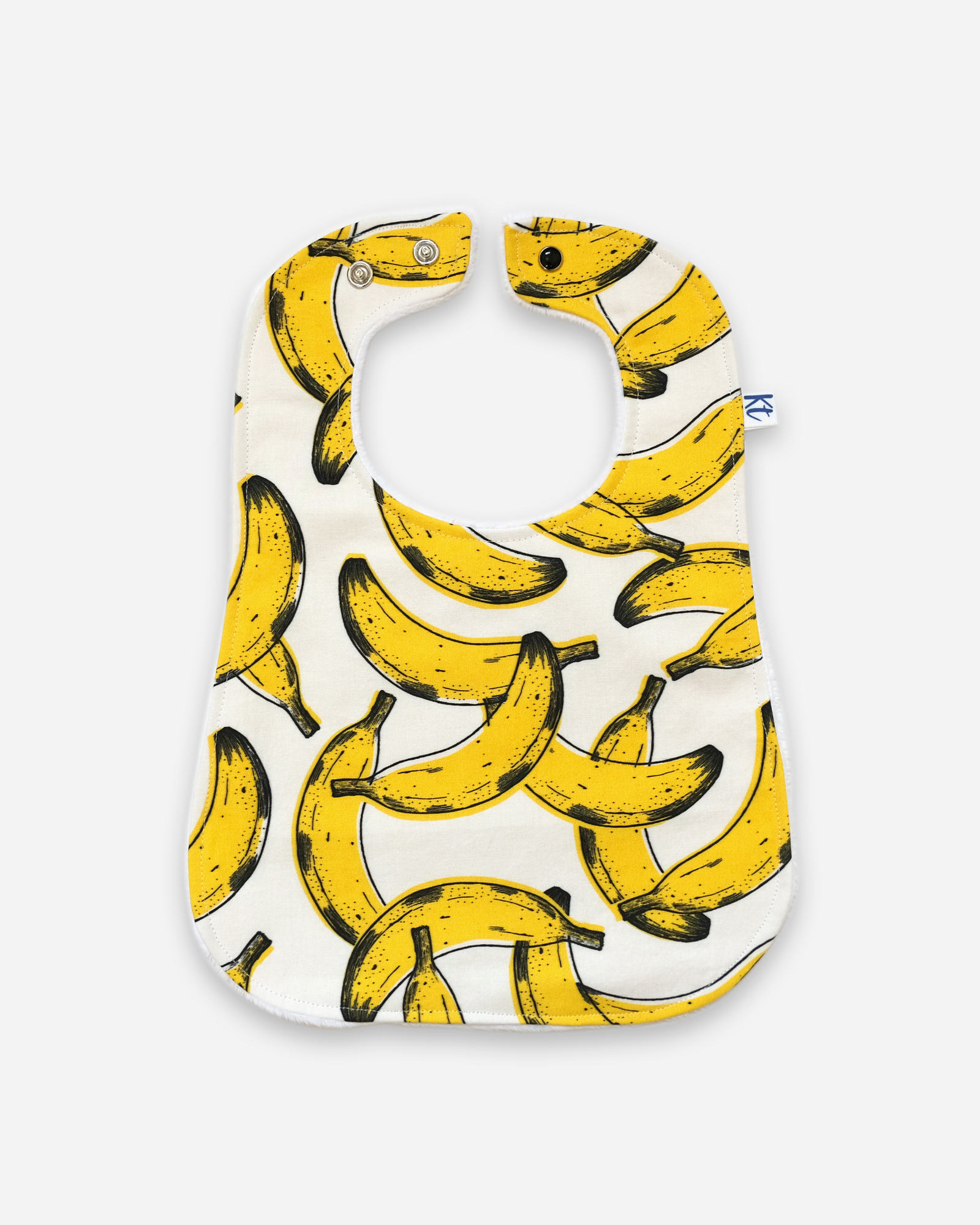oversized and foodie toddler bib - bananas