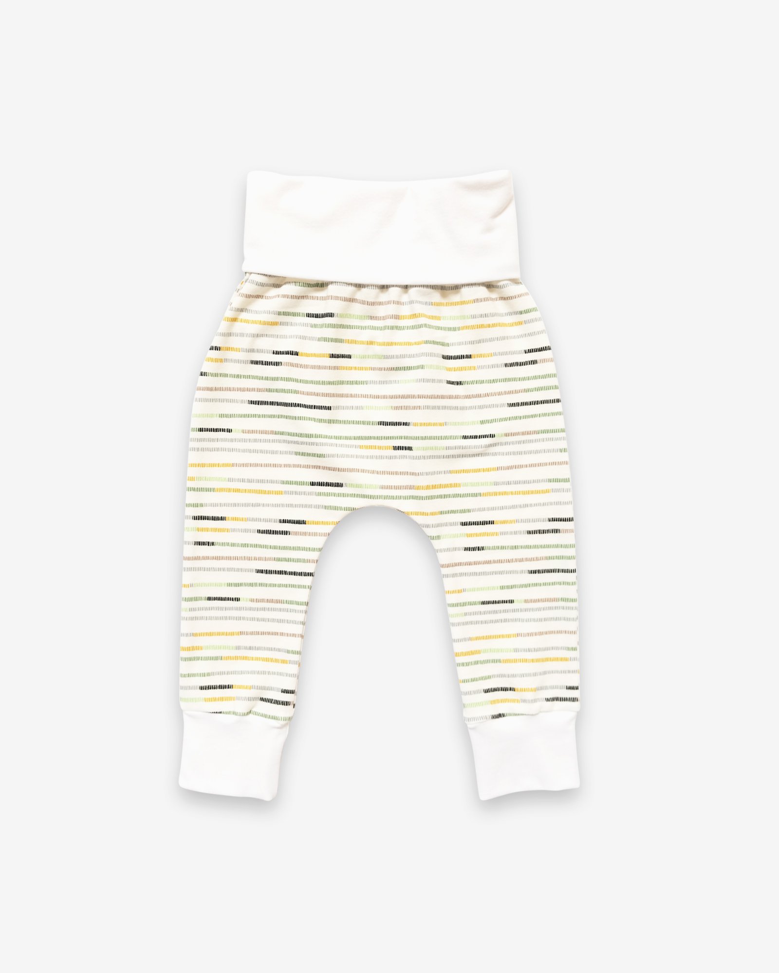 rory foldover waist pants - needlepoint stripe