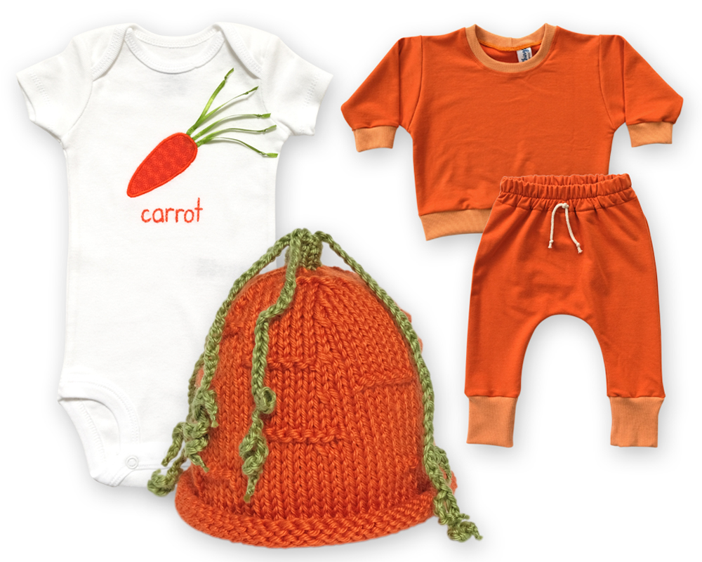 carrot halloween costume for newborns